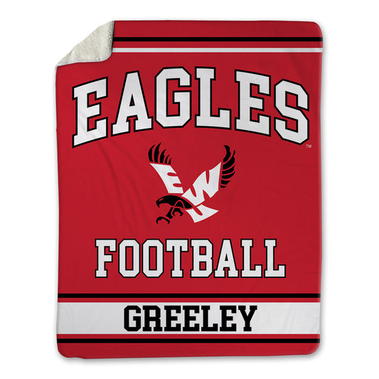 Eastern Washington - NCAA Football : Dre Greeley - Blanket-0