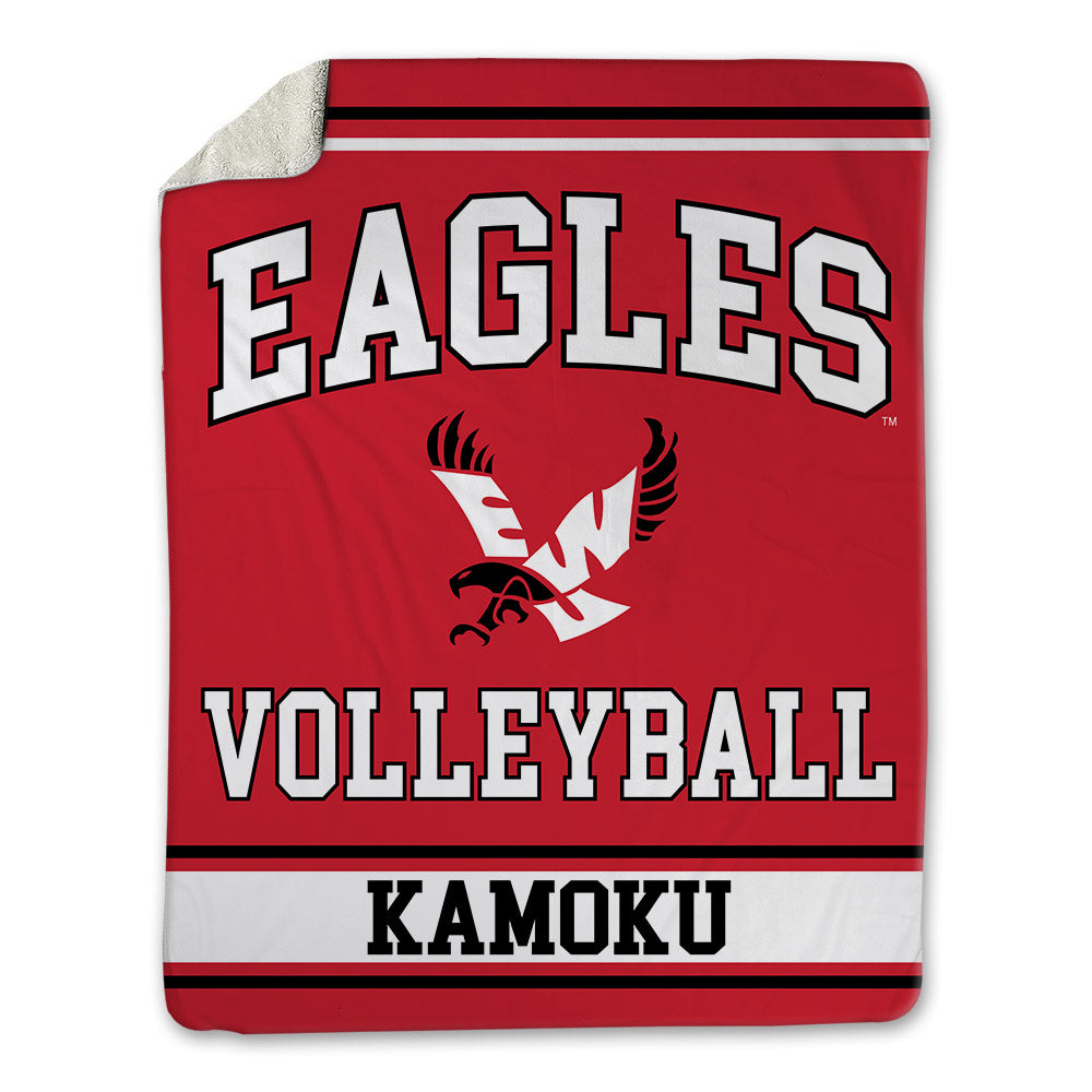 Eastern Washington - NCAA Women's Volleyball : Carlyn Kamoku - Blanket-0
