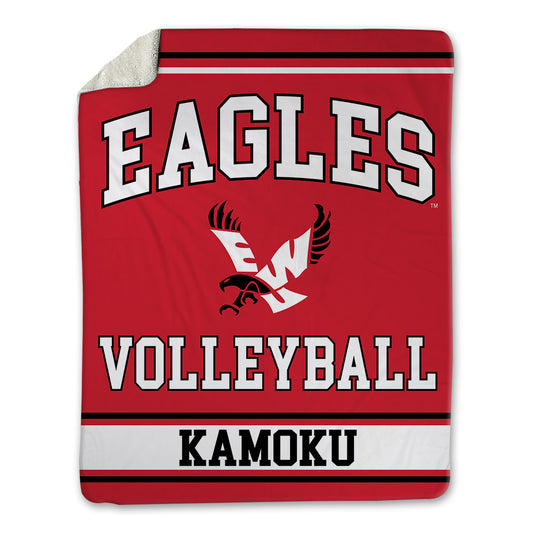 Eastern Washington - NCAA Women's Volleyball : Carlyn Kamoku - Blanket-0