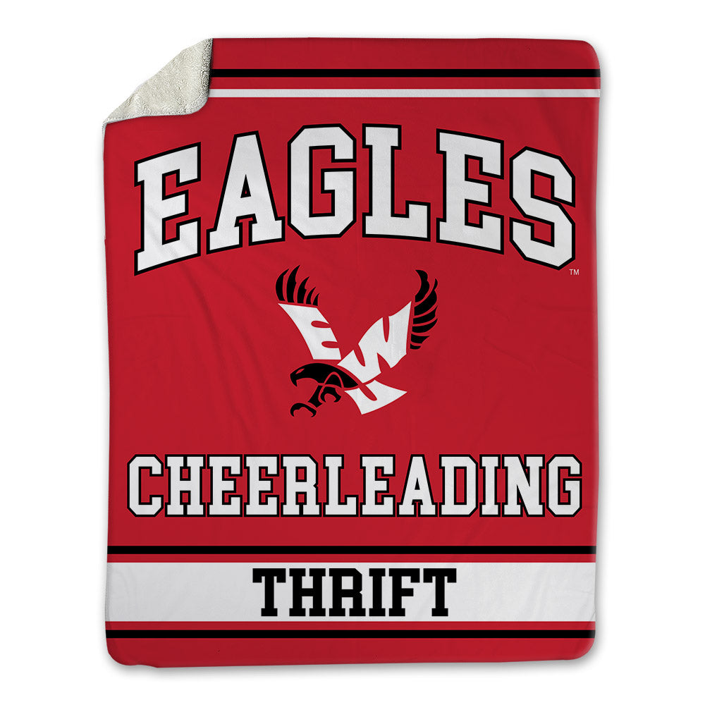 Eastern Washington - NCAA Cheerleading : Brayden Thrift - Blanket-0