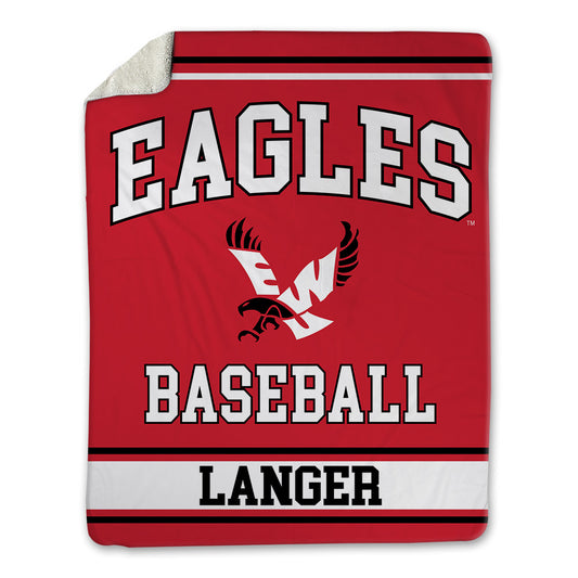 Eastern Washington - NCAA Baseball : Andrew Langer - Blanket-0