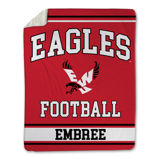 Eastern Washington - NCAA Football : Sean Embree - Blanket-0