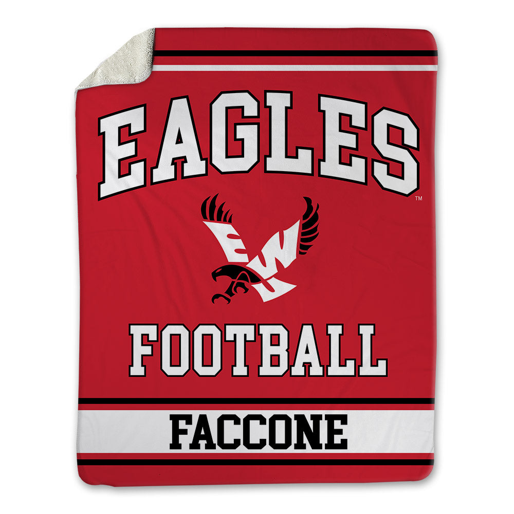 Eastern Washington - NCAA Football : Luke Faccone - Blanket-0