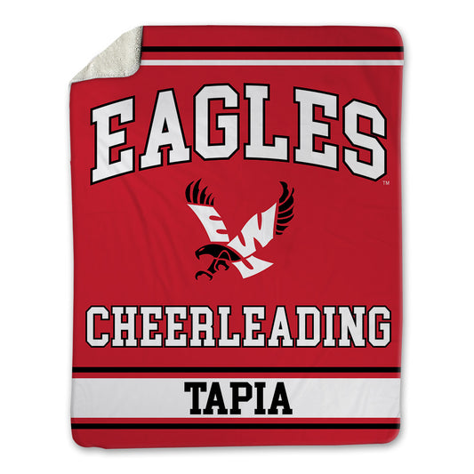 Eastern Washington - NCAA Cheerleading : Courtney Tapia - Blanket-0