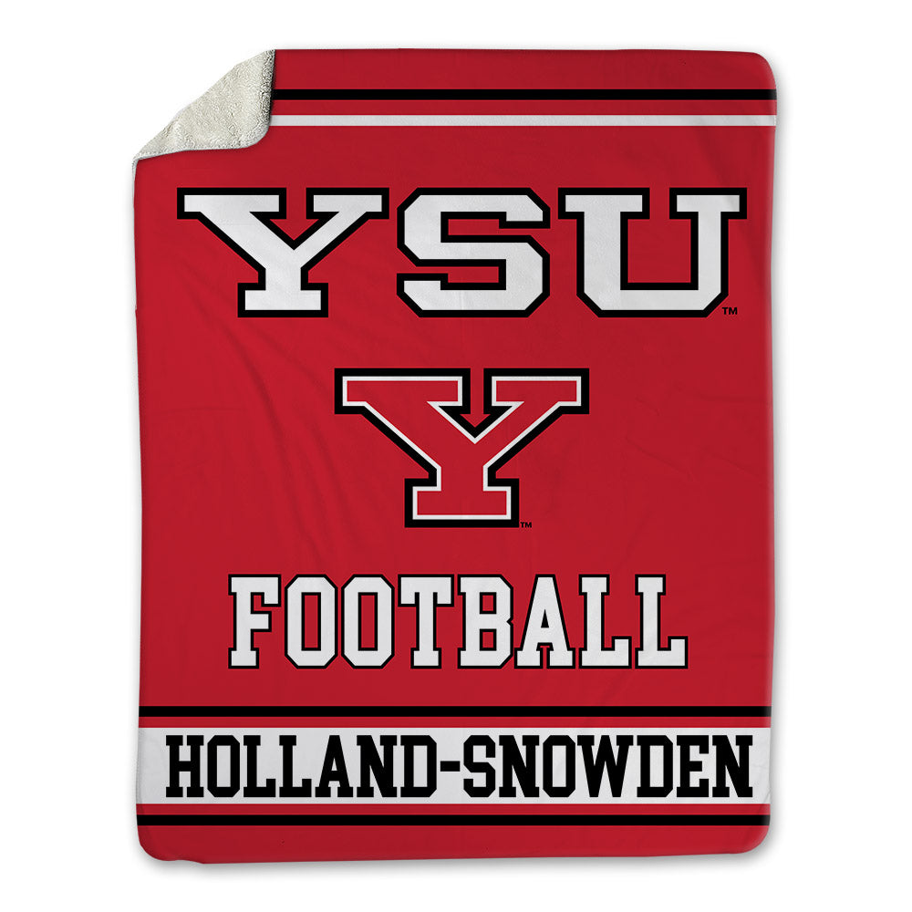 Youngstown State - NCAA Football : Bryant Holland-Snowden - Blanket-0