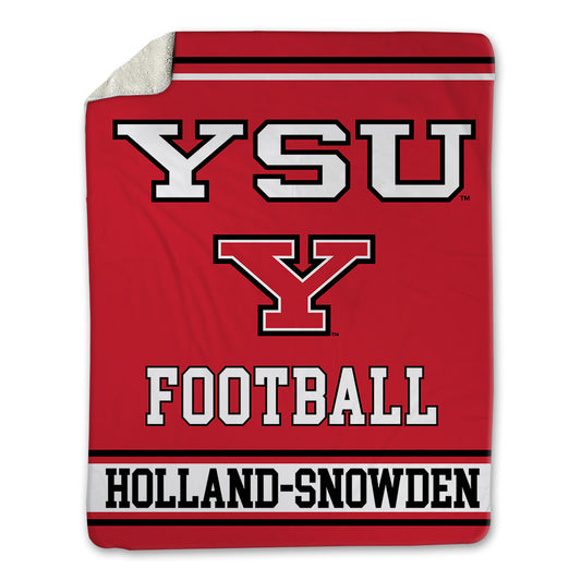 Youngstown State - NCAA Football : Bryant Holland-Snowden - Blanket-0