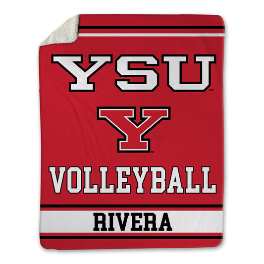 Youngstown State - NCAA Women's Volleyball : Juliana Rivera - Blanket-0