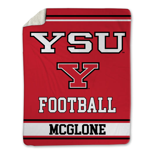 Youngstown State - NCAA Football : Michael McGlone - Blanket-0