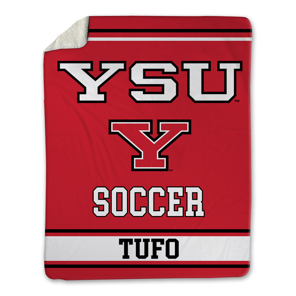 Youngstown State - NCAA Women's Soccer : Jenna Tufo - Blanket-0
