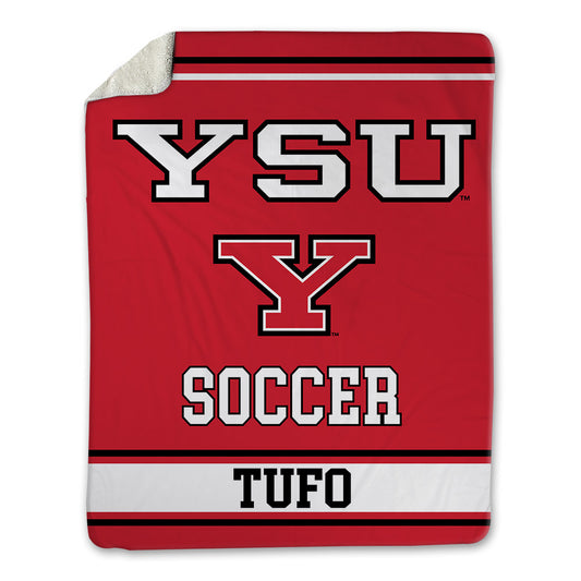 Youngstown State - NCAA Women's Soccer : Jenna Tufo - Blanket-0