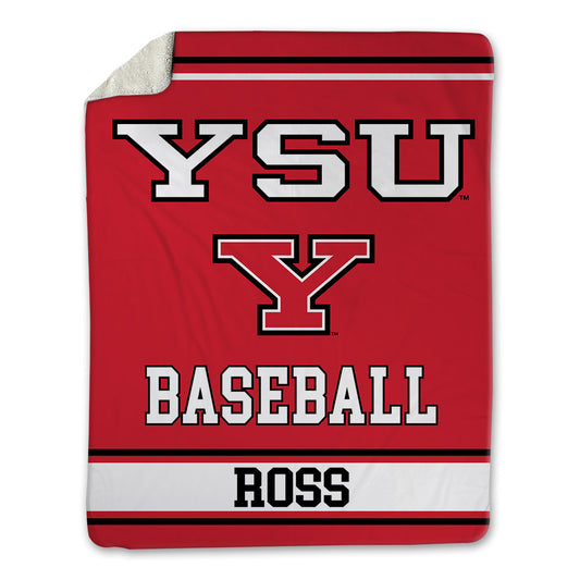 Youngstown State - NCAA Baseball : Nate Ross - Blanket-0