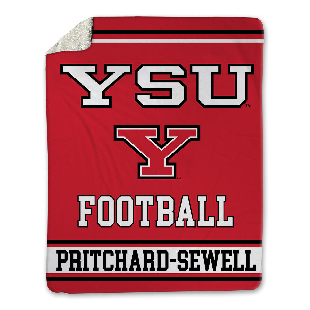 Youngstown State - NCAA Football : Jordan Pritchard-Sewell - Blanket-0