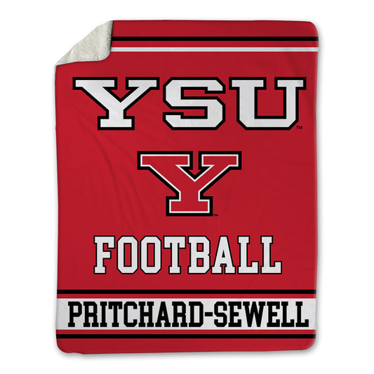 Youngstown State - NCAA Football : Jordan Pritchard-Sewell - Blanket-0