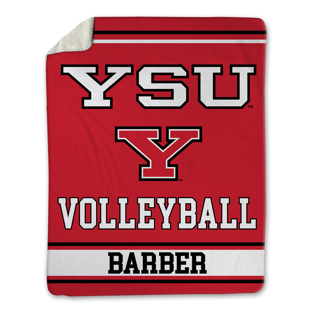 Youngstown State - NCAA Women's Volleyball : Korina Barber - Blanket-0