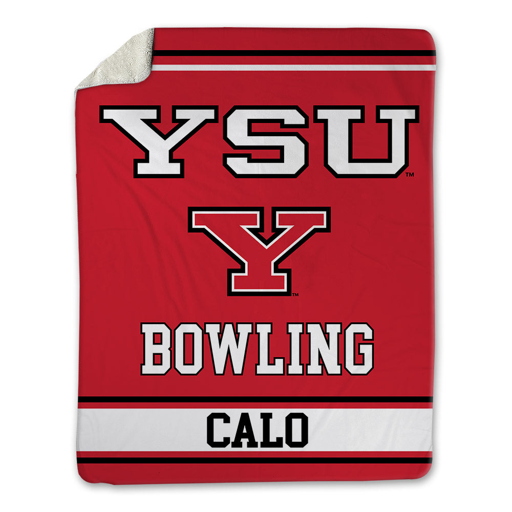Youngstown State - NCAA Women's Bowling : Malayna Calo - Blanket-0