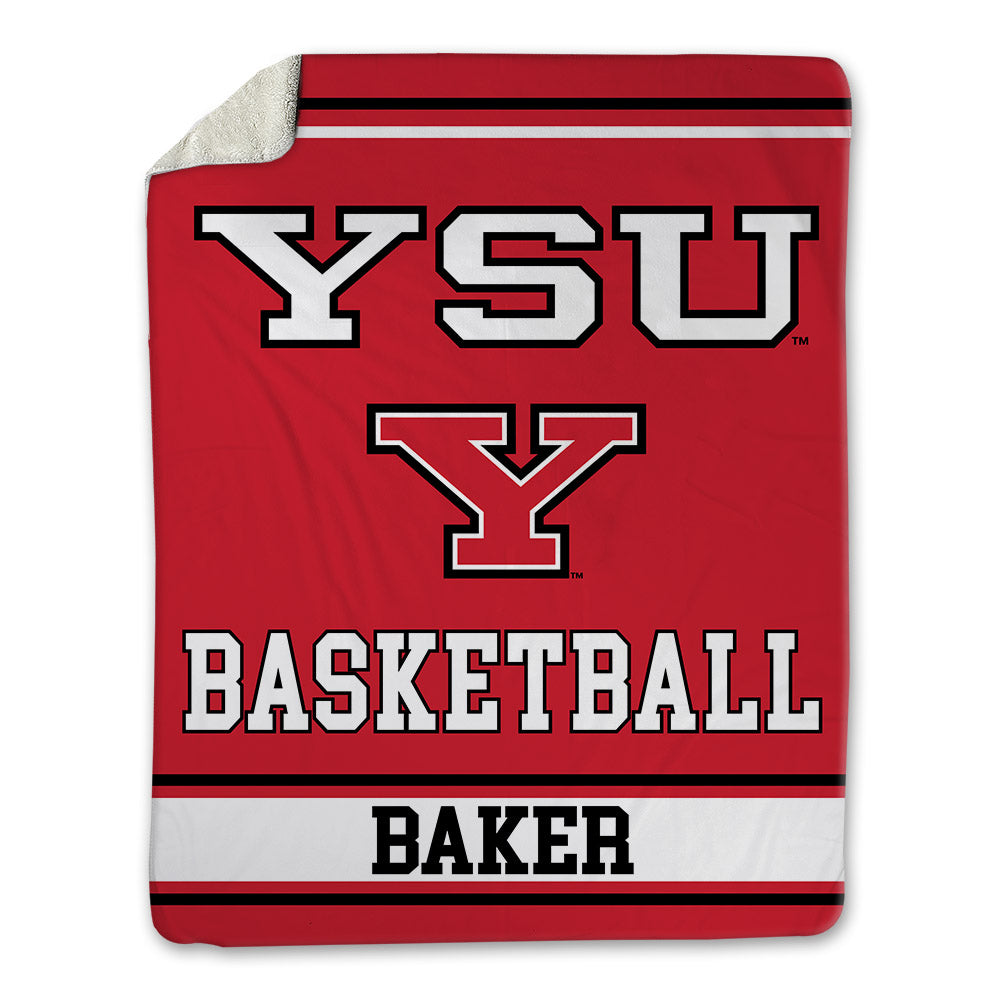 Youngstown State - NCAA Women's Basketball : Sarah Baker - Blanket-0
