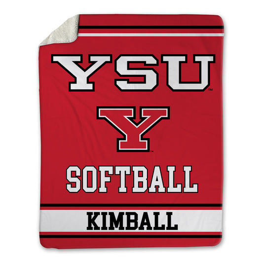 Youngstown State - NCAA Softball : Kennedy Kimball - Blanket-0