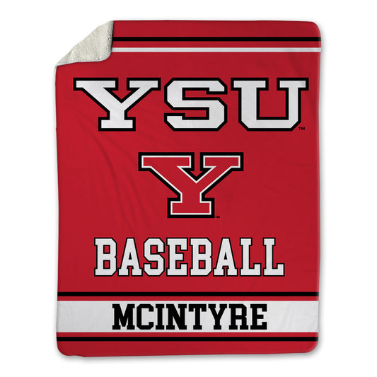 Youngstown State - NCAA Baseball : Charlie McIntyre - Blanket-0
