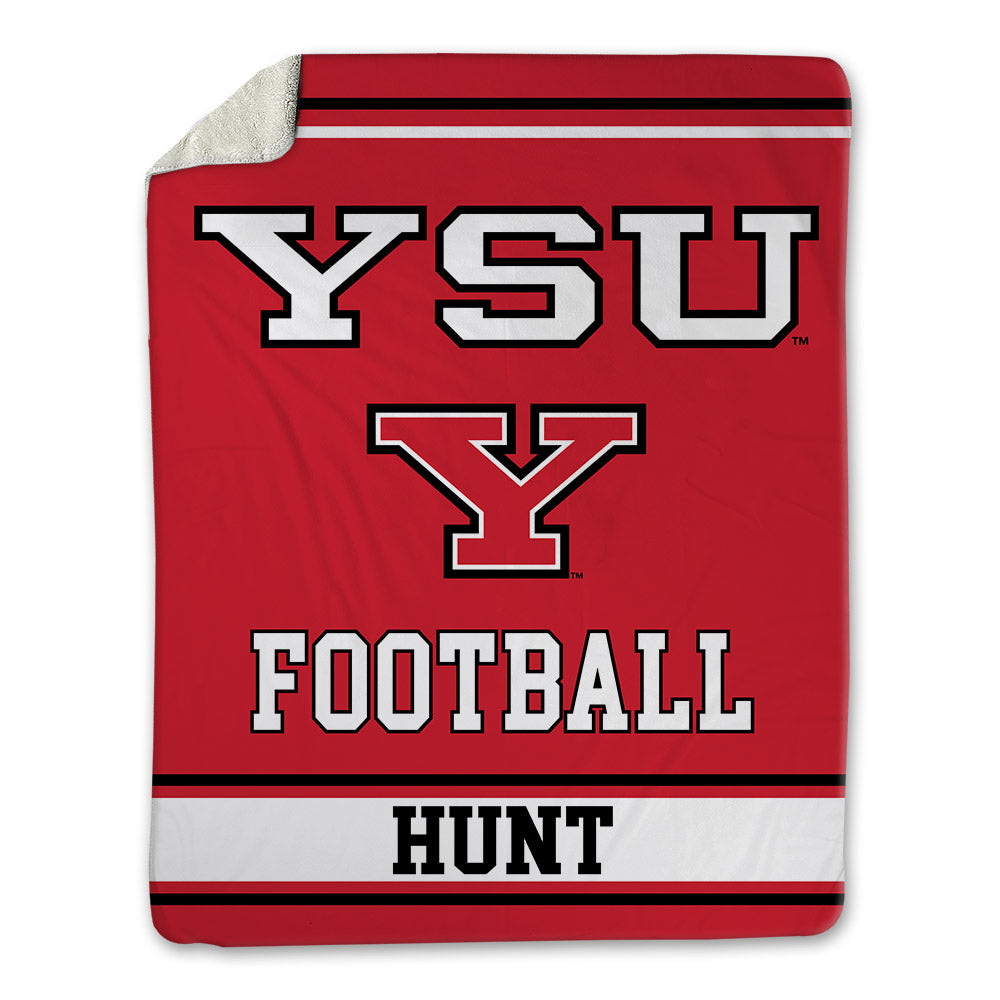 Youngstown State - NCAA Football : Bryan Hunt - Blanket-0