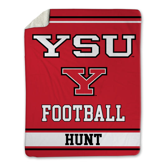 Youngstown State - NCAA Football : Bryan Hunt - Blanket-0