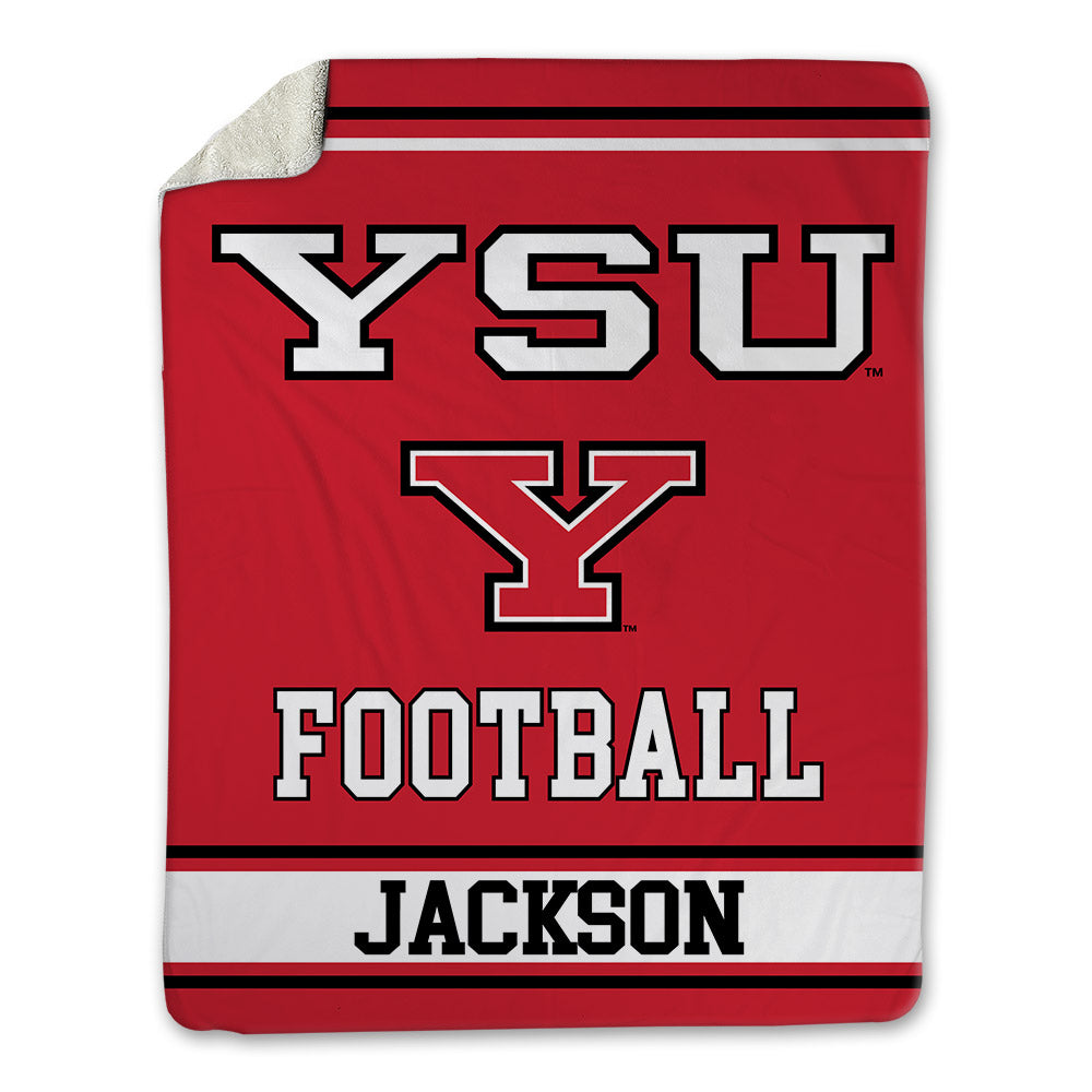 Youngstown State - NCAA Football : Naim Jackson - Blanket-0