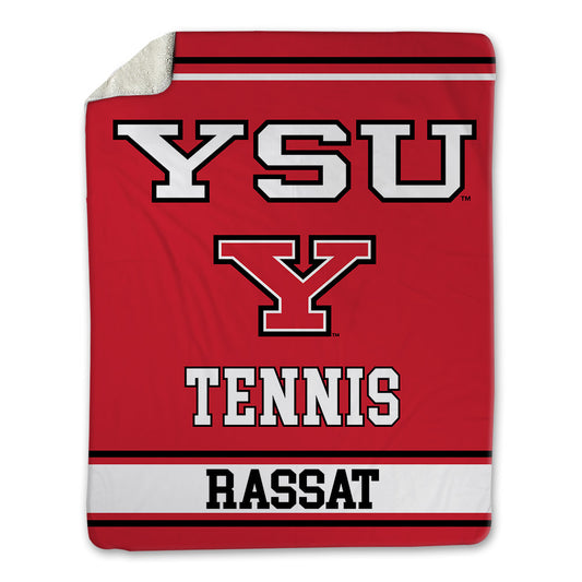 Youngstown State - NCAA Men's Tennis : William Rassat - Blanket-0