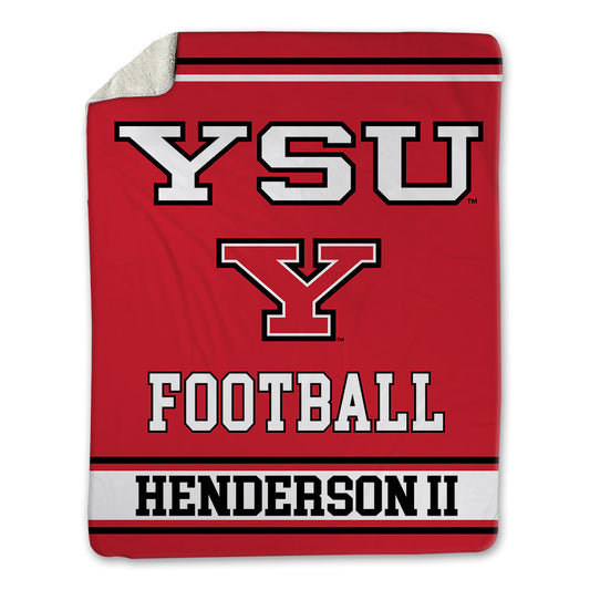 Youngstown State - NCAA Football : Marcus Henderson ii - Blanket-0