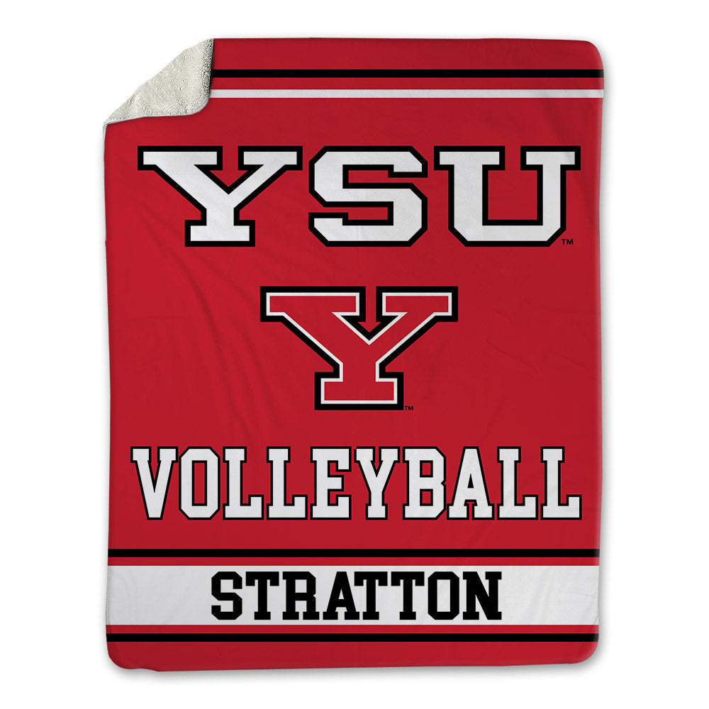 Youngstown State - NCAA Women's Volleyball : Ava Stratton - Blanket-0