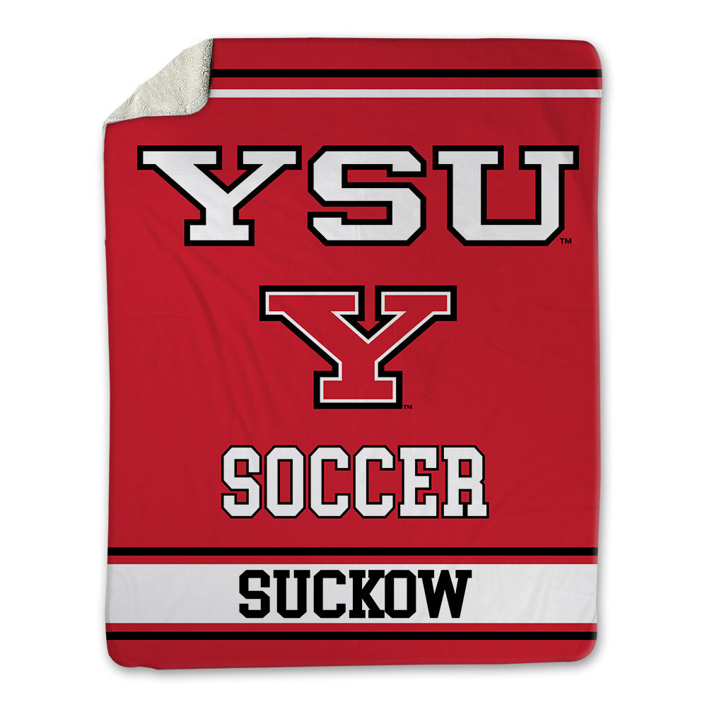 Youngstown State - NCAA Women's Soccer : Emerson Suckow - Blanket-0