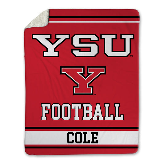 Youngstown State - NCAA Football : Shane Cole - Blanket-0