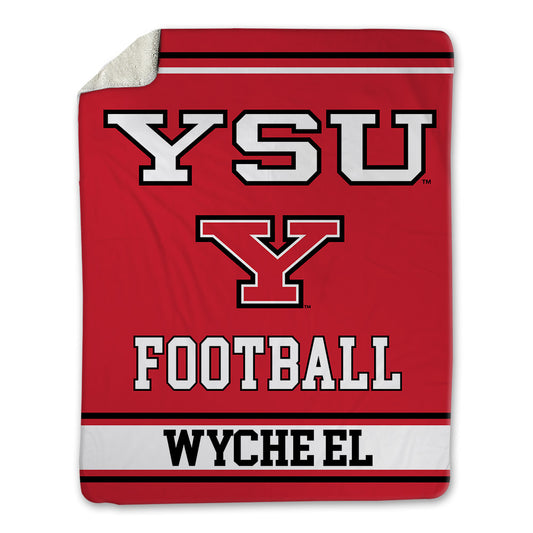 Youngstown State - NCAA Football : Lynn Wyche El - Blanket-0