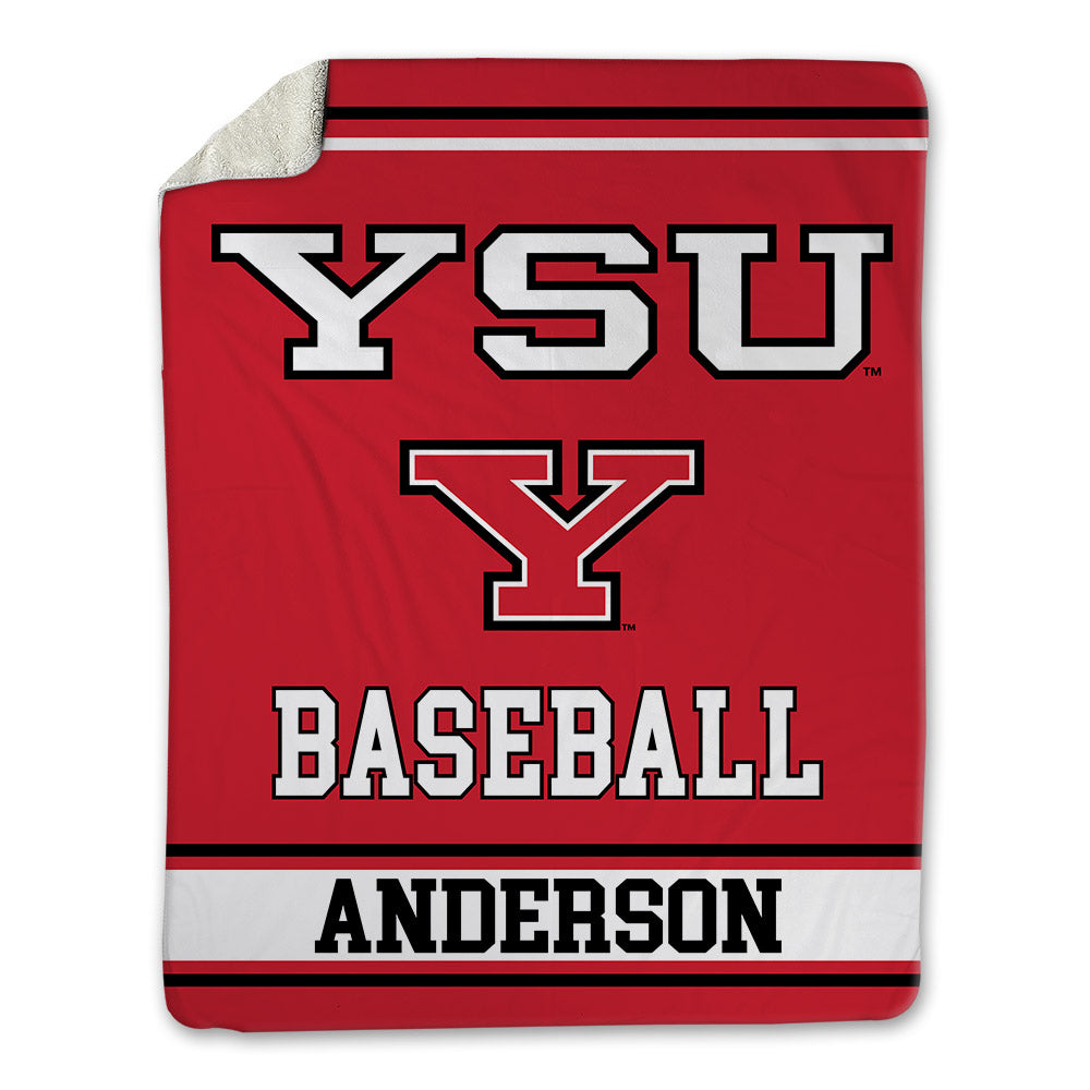 Youngstown State - NCAA Baseball : Brandin Anderson - Blanket-0