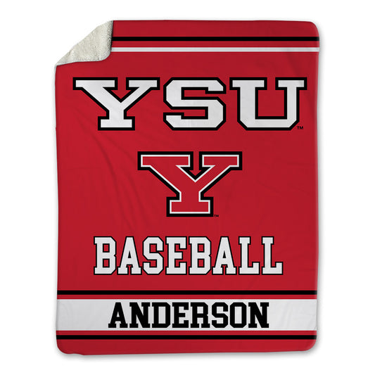 Youngstown State - NCAA Baseball : Brandin Anderson - Blanket-0