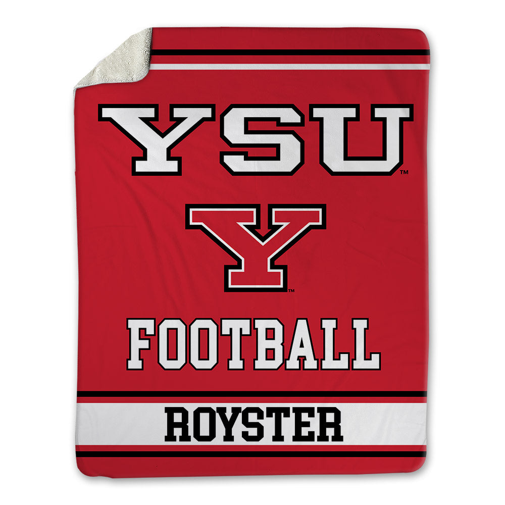 Youngstown State - NCAA Football : Tajohn Royster - Blanket-0