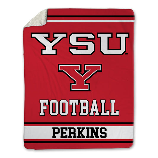 Youngstown State - NCAA Football : Devaughn Perkins - Blanket-0