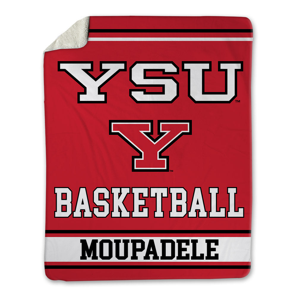 Youngstown State - NCAA Men's Basketball : Japhet Moupadele - Blanket-0