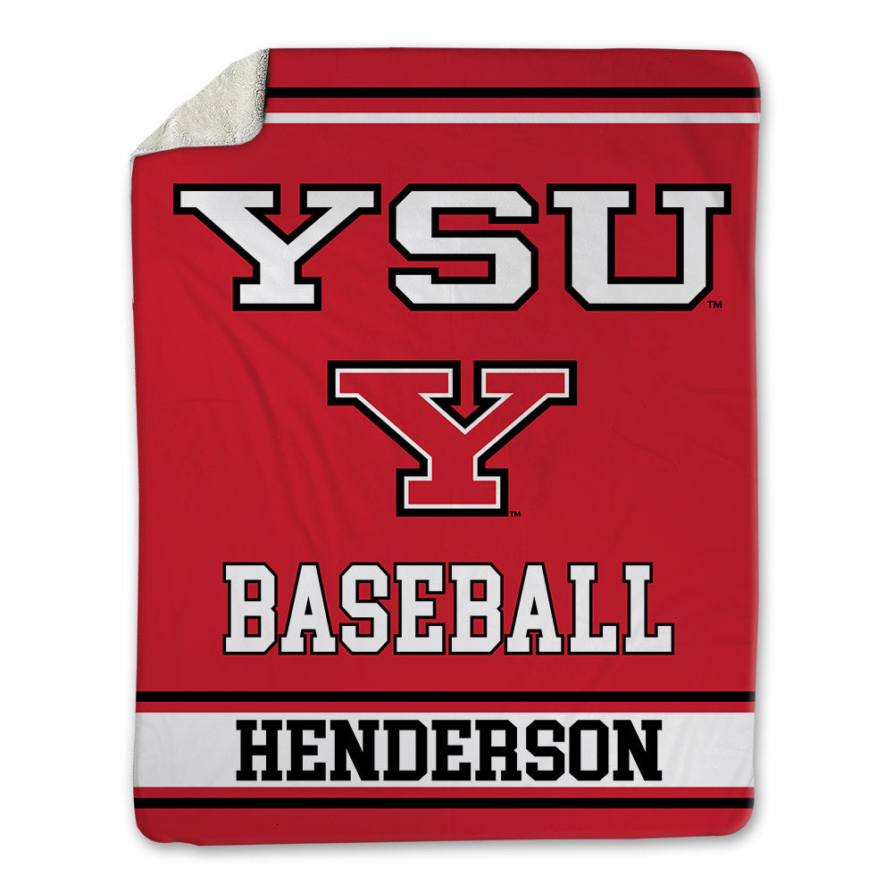 Youngstown State - NCAA Baseball : Mark Henderson - Blanket-0