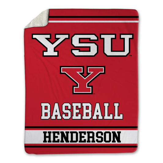 Youngstown State - NCAA Baseball : Mark Henderson - Blanket-0