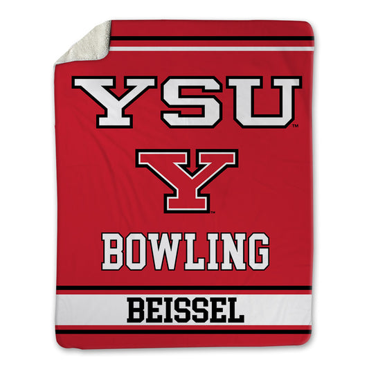 Youngstown State - NCAA Women's Bowling : Kara Beissel - Blanket-0