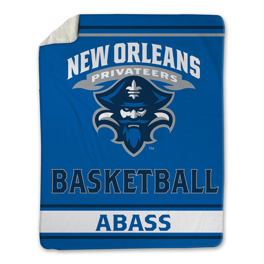 New Orleans - NCAA Men's Basketball : Churchill Abass - Blanket-0