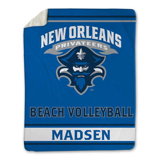 New Orleans - NCAA Beach Volleyball : Jordan Madsen - Blanket-0