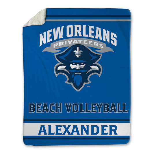 New Orleans - NCAA Beach Volleyball : Lucianna Alexander - Blanket-0