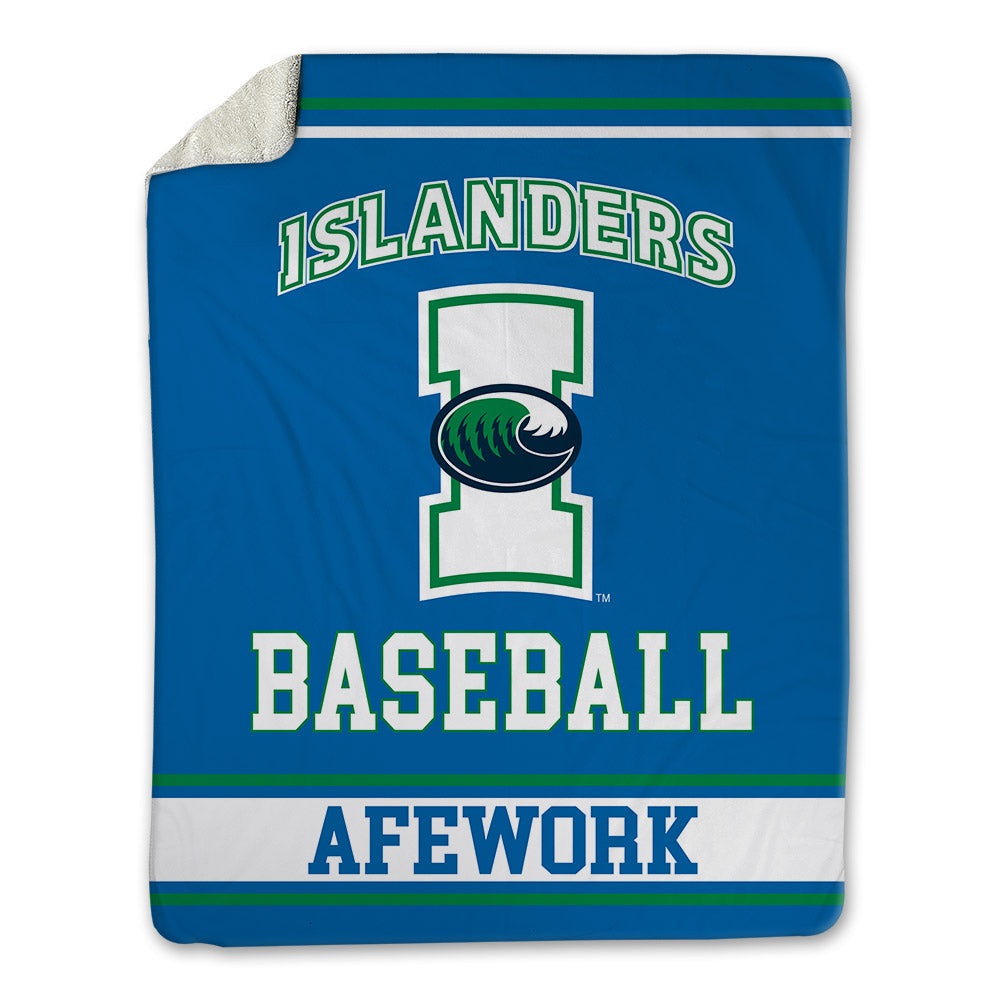 Texas A&M Corpus Christi - NCAA Baseball : Isaiah Afework - Blanket-0