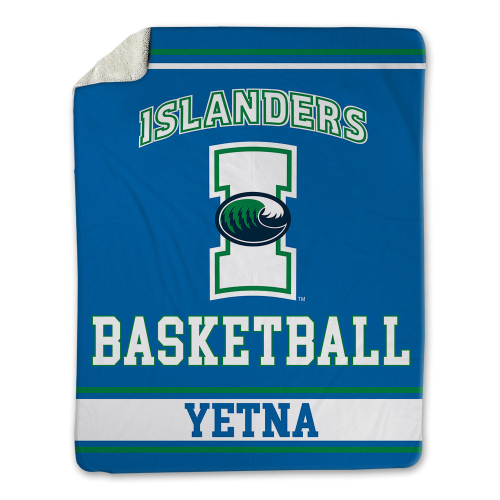 Texas A&M Corpus Christi - NCAA Men's Basketball : Franck Yetna - Blanket-0