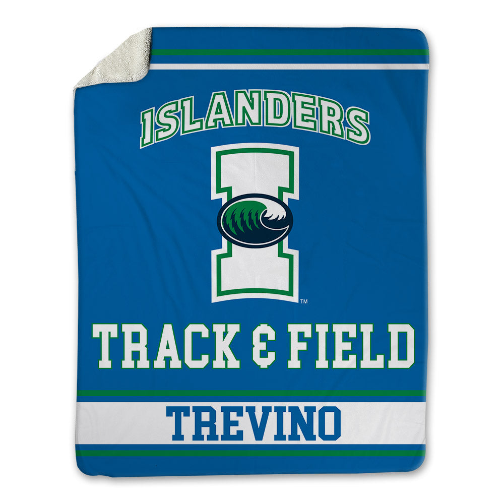 Texas A&M Corpus Christi - NCAA Men's Track & Field : Jacob Trevino - Blanket-0