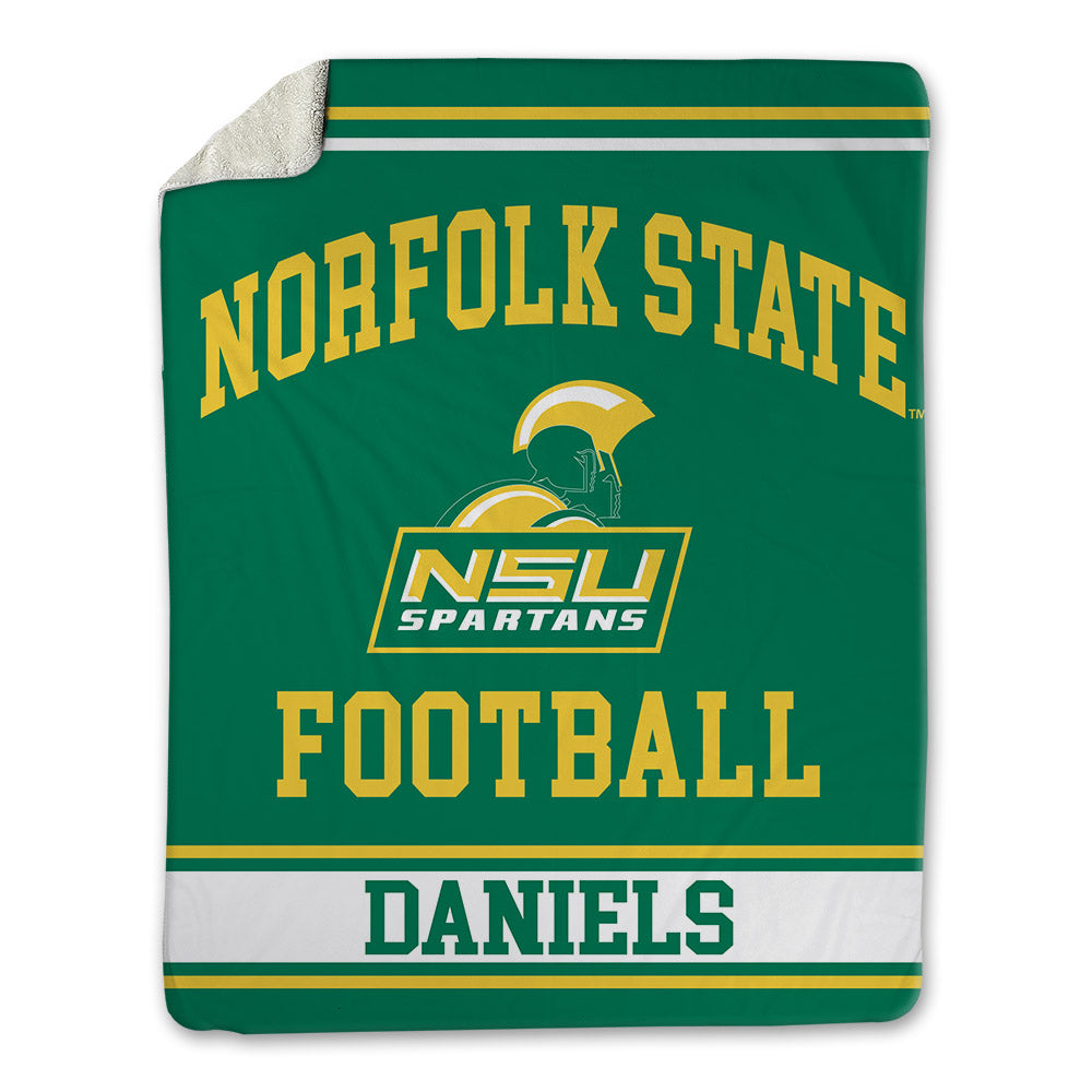 Norfolk State - NCAA Football : Jalyn Daniels - Blanket-0