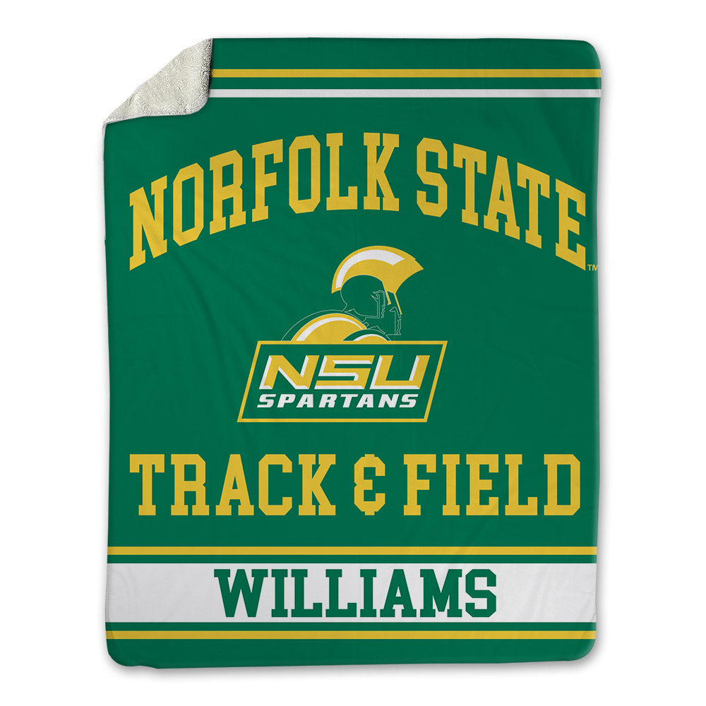 Norfolk State - NCAA Men's Track & Field : Atrell Williams - Blanket-0