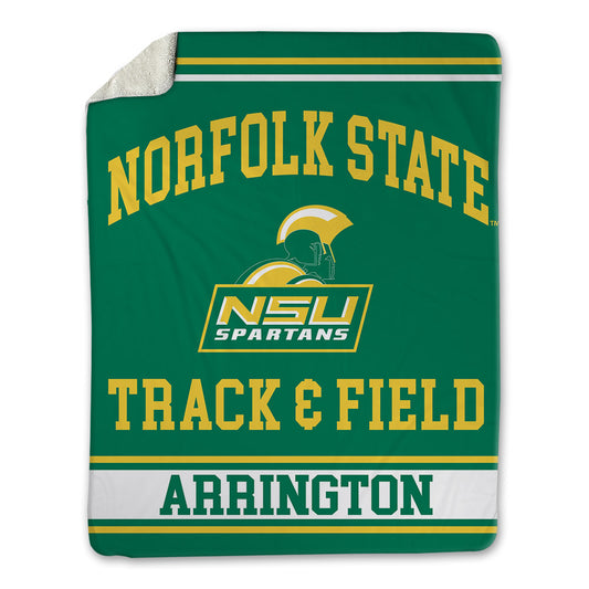 Norfolk State - NCAA Women's Track & Field : Jada Arrington - Blanket-0