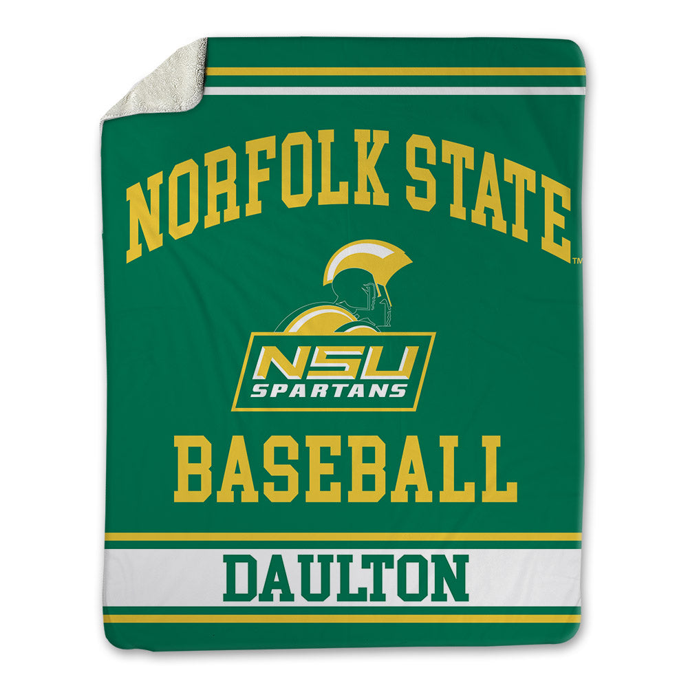 Norfolk State - NCAA Baseball : Brayden Daulton - Blanket-0