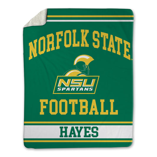 Norfolk State - NCAA Football : Benjamin Hayes - Blanket-0